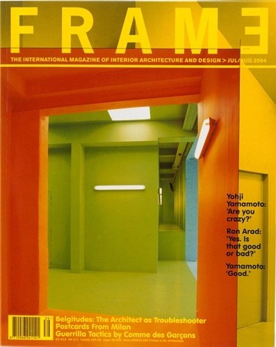 Frame international magazine on interior architecture and design : Jul-Aug …