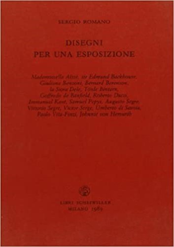 Disegni per una esposizione.