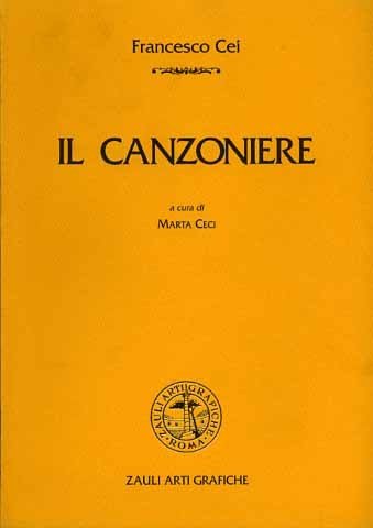 Il Canzoniere.