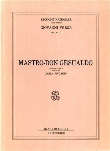 Mastro Don Gesualdo.