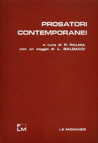 Prosatori contemporanei. Svevo, Bontempelli, Barilli, Papini, Borgese, Jahier, Cardarelli, Stuparich, …