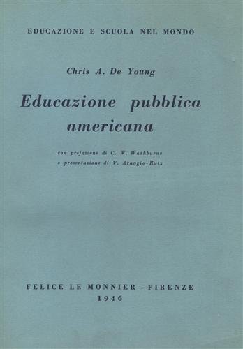 Educazione pubblica americana.
