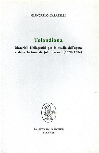 Catalogo del fondo Demetrio Canevari della Bibl.Civica Berio di Genova.