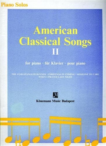 K144. American Classical Songs. Pour piano.