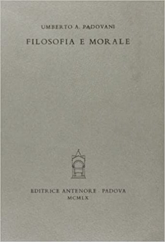 Filosofia e morale.