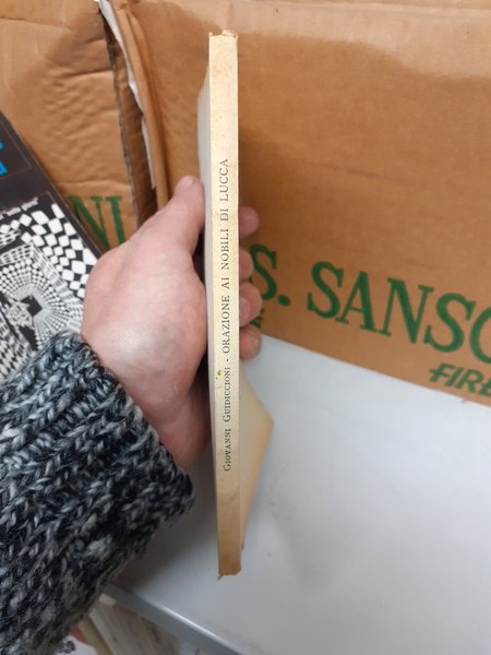 Orazione ai nobili di Lucca.