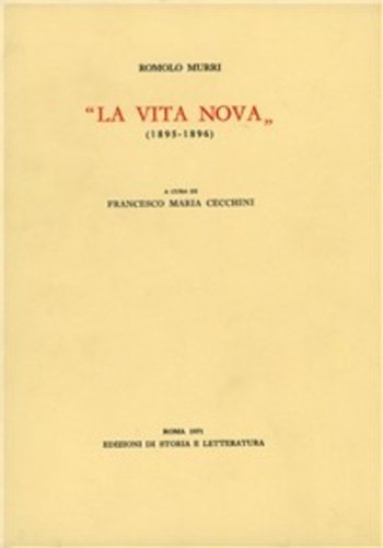"La Vita Nova" (1895-1896).
