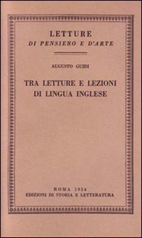 Tra letture e lezioni di lingua inglese.
