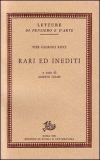 Rari e inediti.