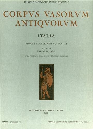 Corpus Vasorum Antiquorum. Italia, Fiesole Collezione Costantini. LVII, LVIII. | Immagine Gallery 1