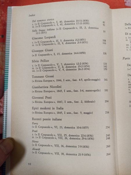 Saggi critici. Di una storia della letteratura italiana e altri …