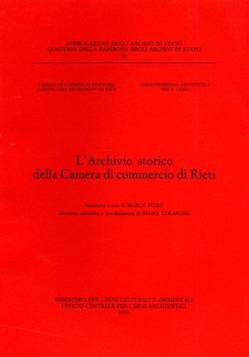 L'Archivio Storico della Camera di Commercio di Rieti. | Immagine principale