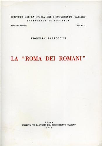 La Roma dei Romani.