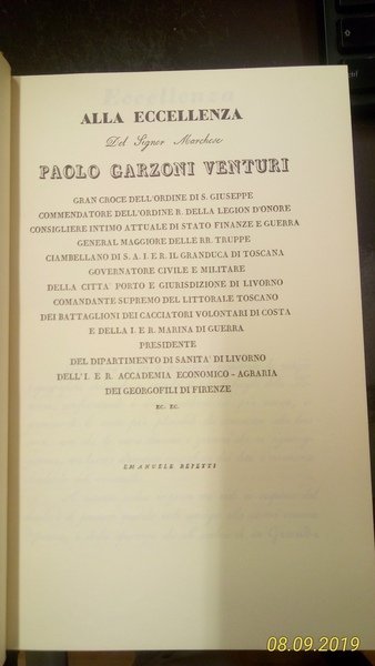 Dizionario geografico fisico storico della Toscana. Contenente la descrizione di …