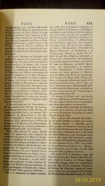 Dizionario geografico fisico storico della Toscana. Contenente la descrizione di …