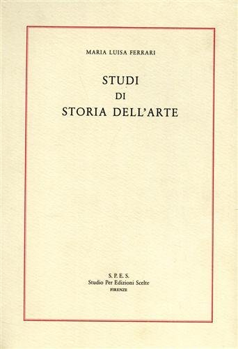 Studi di Storia dell'Arte.
