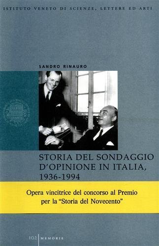 Storia del sondaggio d'opinione in Italia, 1936-1994. Dal lungo rifiuto … | Immagine principale