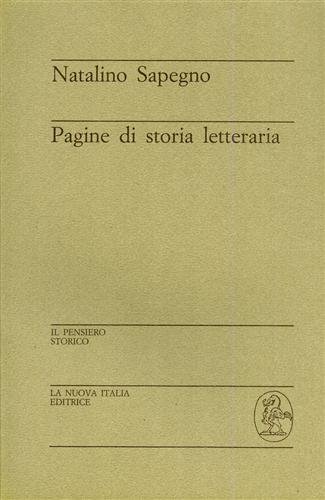 Pagine di storia letteraria. | Immagine principale