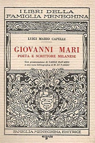Giovanni Mari poeta e scrittore milanese. | Immagine principale