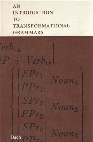 An introduction to transformational grammars. | Immagine principale