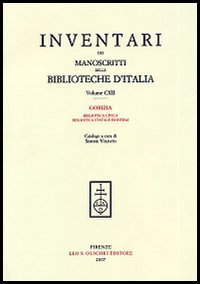 Inventari dei manoscritti delle biblioteche d'Italia. Vol. 112. Gorizia. Biblioteca … | Immagine principale