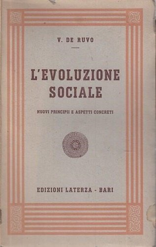 L'evoluzione sociale. Nuovi principi e aspetti concreti. | Immagine principale