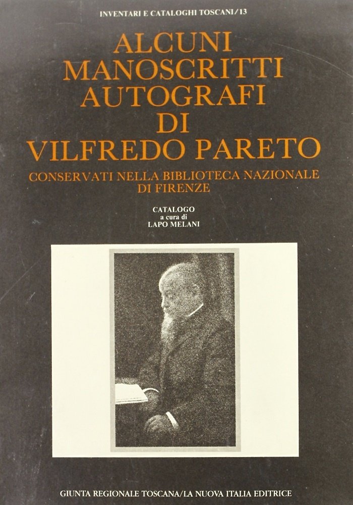 Alcuni Manoscritti autografi di Vilfredo Pareto conservati nella Biblioteca Nazionale …