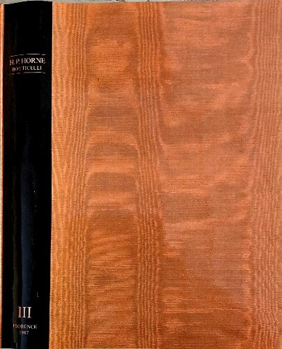 Alessandro Filipepi commonly called Sandro Botticelli painter of Florence. Vol.III: … | Immagine Gallery 2