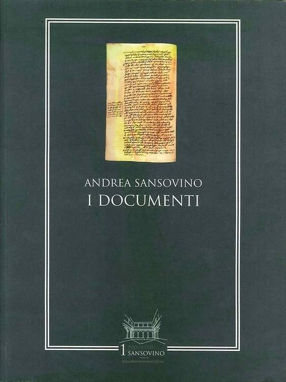 Andrea Sansovino. I documenti. | Immagine principale