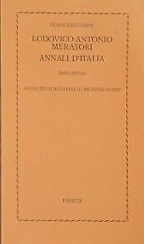 Annali d'Italia. Scelta. Tomo Primo.