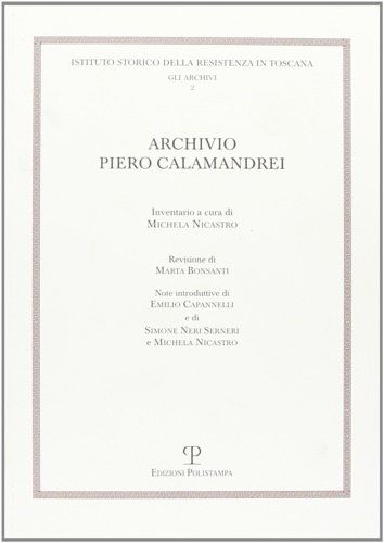 Archivio Piero Calamandrei.