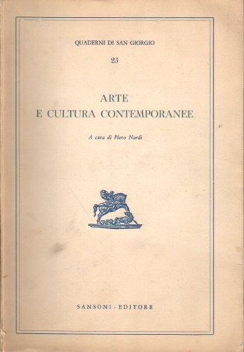 Arte e Cultura Contemporanee.