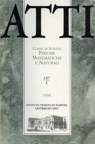 Atti. Classe di Scienze Fisiche, Matematiche e Naturali. N.157. fascicolo …