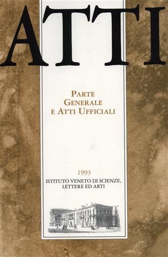 Atti. Parte Generale e Atti Ufficiali. N.151.