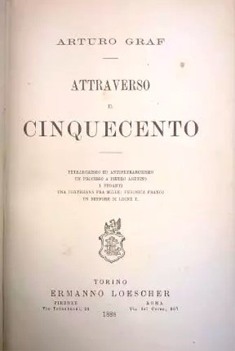 Attraverso il Cinquecento. Attraverso il Cinquecento: – Petrarchismo ed antipetrarchismo. …