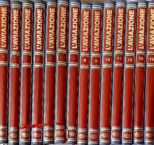 Aviazione. Grande Enciclopedia illustrata. Lotto costituito da 14 volumi su …