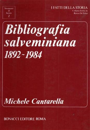 Bibliografia Salveminiana 1892-1984.