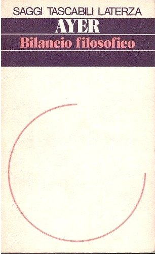 Bilancio filosofico. | Immagine principale