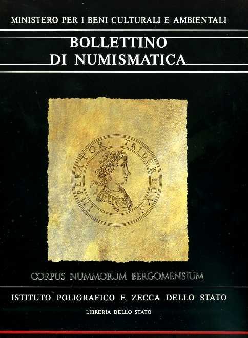 Bollettino di Numismatica. Monografia. Corpus Nummorum Bergomensium.1,2.