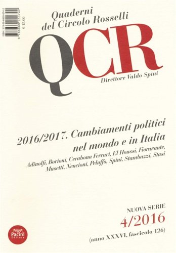 Cambiamenti politici nel mondo e in Italia.