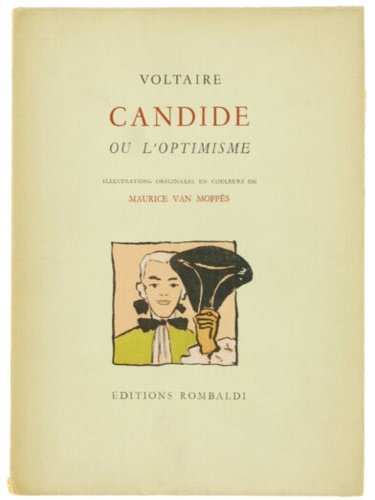 Candide ou l ' optimisme. Edition numerotée. éxemplaire sur Vélin …