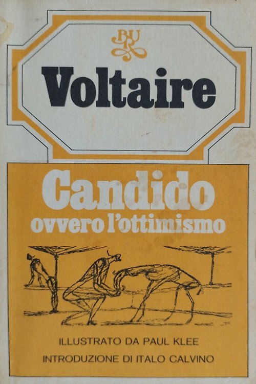 Candido. Ovvero l'ottimismo.