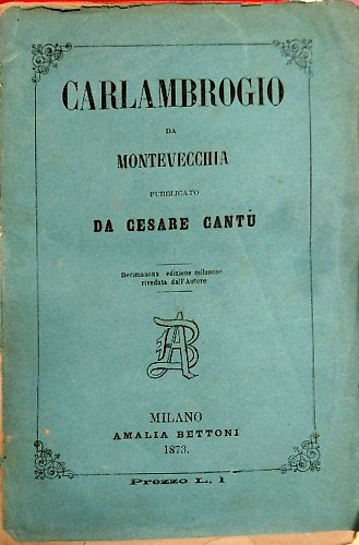 Carlambrogio da Montevecchia. | Immagine principale
