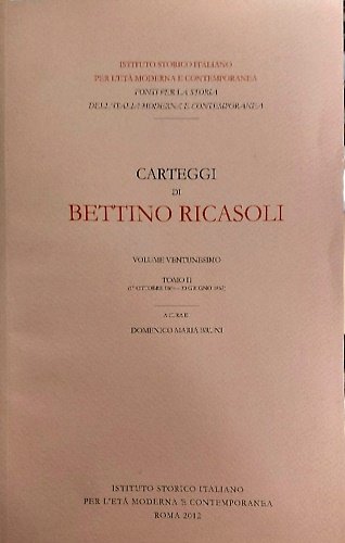 Carteggi. Vol.XXI: Tomo II: 1 ottobre 1864- 30 Giugno 1865.