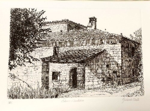 Casa Colonica a Santedame. Tenuta di Santedame. Tenimenti Ruffino.