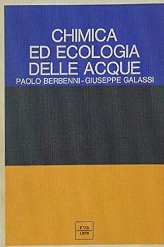 Chimica ed ecologia delle acque.