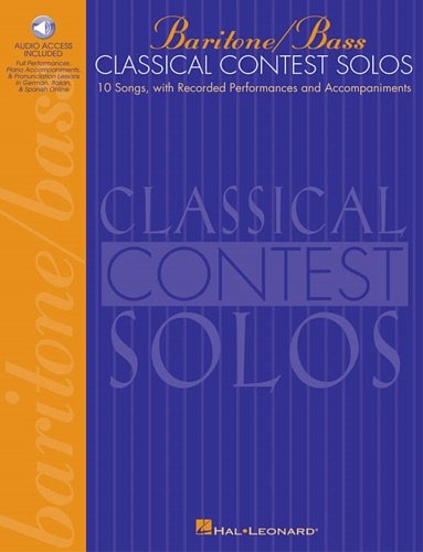 Classical Contest Solos. Baritone-Bass. Adela All Through the Night Alma … | Immagine Gallery 2