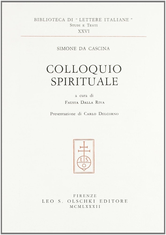 Colloquio spirituale.