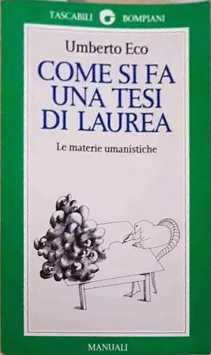 Come si fa una tesi di laurea.