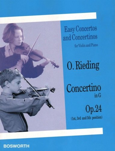 Concertino in G. Op.24 ( 1st,3rd and 5th position).